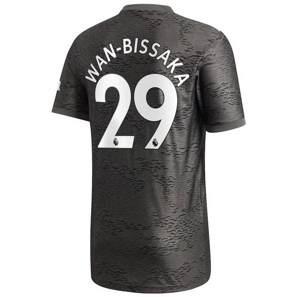 Maillot Football Manchester United NO.29 Wan Bissaka Exterieur 2020-21 Noir